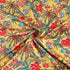 Printed Linen Silk Fabric-F2097